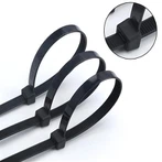 Δεσμοί με φερμουάρ για νάιλον καλώδια που κλειδώνουν μόνοι τους